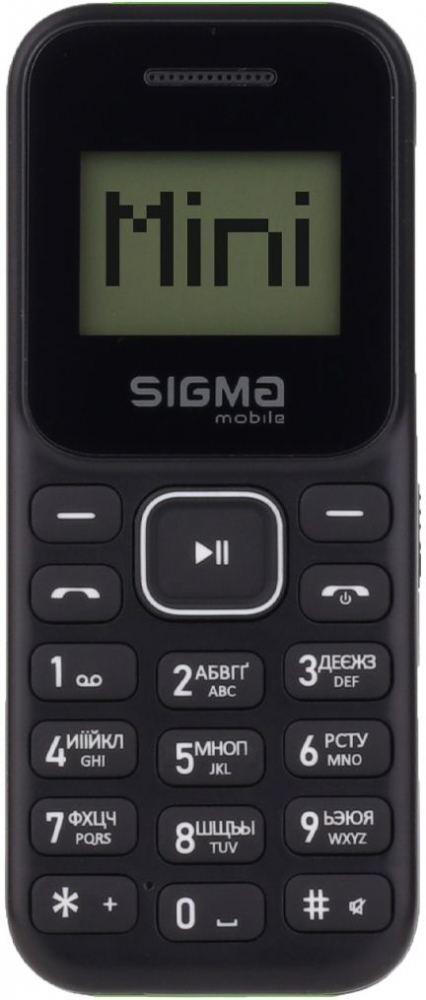 

Мобільний телефон Sigma mobile X-style 14 Mini Black-Green