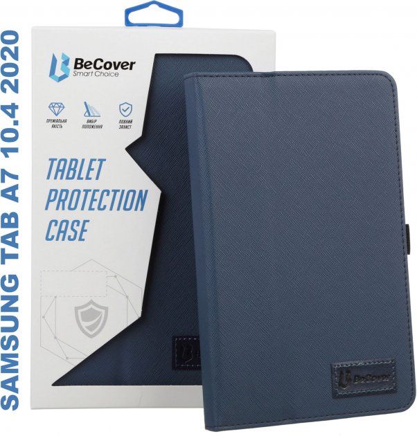 

Чохол BeCover Slimbook для Samsung Galaxy Tab A7 10.4 (2020) SM-T500 / SM-T505 / SM-T507 (705454) Deep Blue