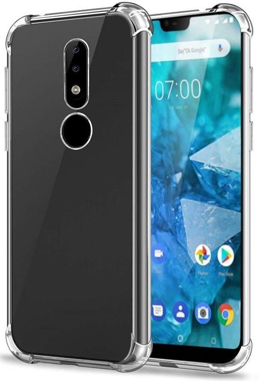 

Панель BeCover Anti-Shock для Nokia 5.1 Plus/X5 2018 (BC_704472) Clear
