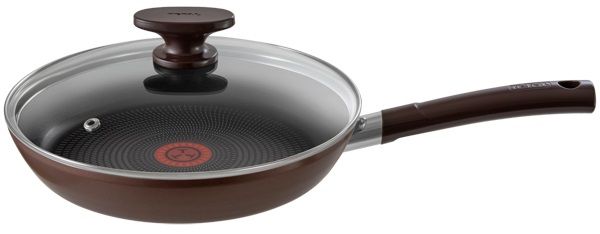 

Сковорода с крышкой TEFAL Tendance Brownie 24 см (04182924)