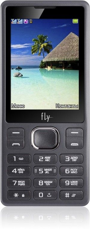 

Мобільний телефон Fly FF282 Black