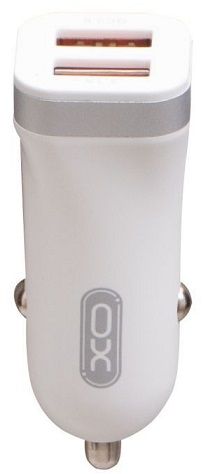 

Автомобільний зарядний пристрій XO CC17 2USB QC3.0 White