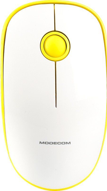 

Миша Modecom MC-WM112 Wireless (M-MC-WM112-290) Yellow/White