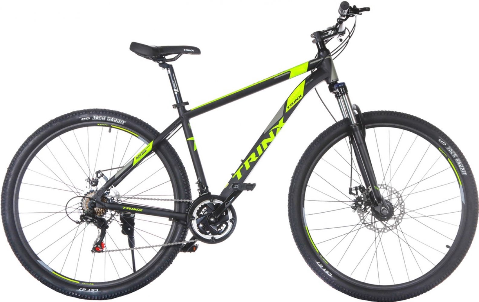 

Велосипед TRINX Majestic M136Pro 2019 29" 18" (M136ProMBGG) Matt Black-Grey-Green