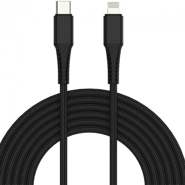 

Кабель Gelius Pro G-Power GP-UC104 Type-C/Lightning PD (18W) Black