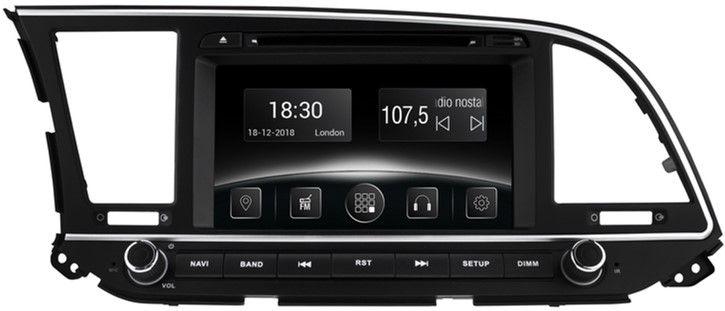 

Автомагнітола штатна Gazer CM6008-UD для Hyundai Elantra (UD) 2016-2017