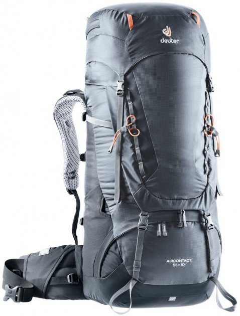 

Рюкзак Deuter Aircontact 55 + 10 SL (3320319 4701) Graphite black