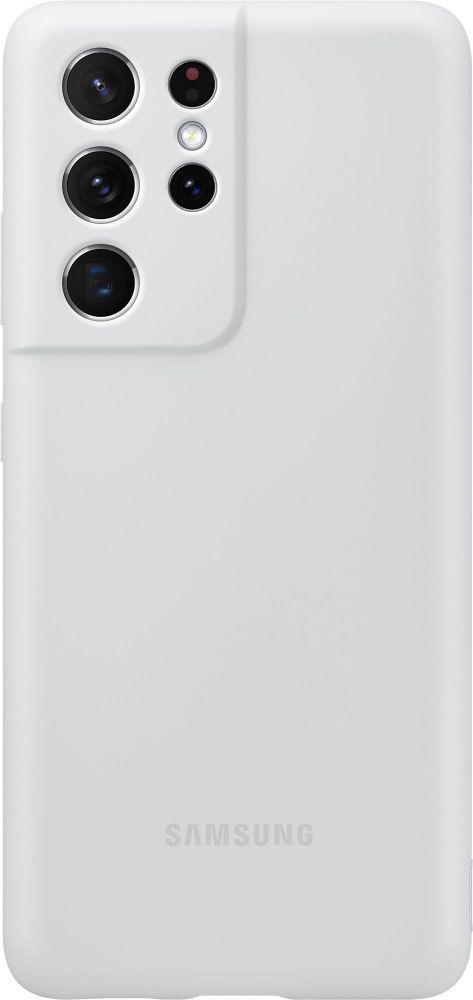 

Панель Samsung Silicone Cover для Samsung Galaxy S21 Ultra (EF-PG998TJEGRU) Light Gray