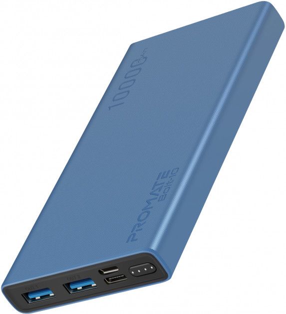 

УМБ Promate Bolt-10 10000 mAh Blue