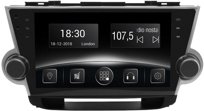 

Автомагнітола штатна Gazer CM5510-XU40 для Toyota Highlander (XU40) 2008-2015