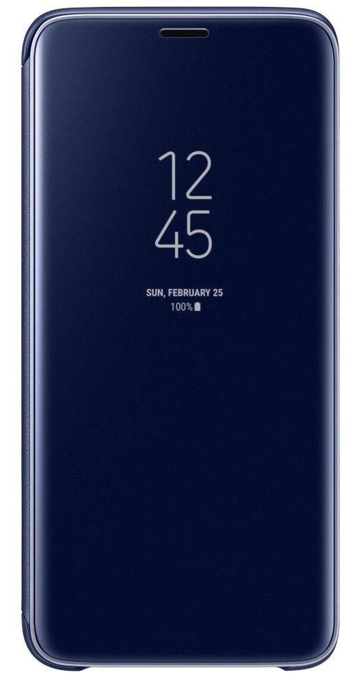 Акція на Чохол-Книжка Samsung Clear View Standing Cover S9 Blue (EF-ZG960CLEGRU) від Територія твоєї техніки