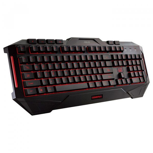 

Клавиатура проводная Asus Cerberus USB Black UKR (90YH00R1-B2QA00)