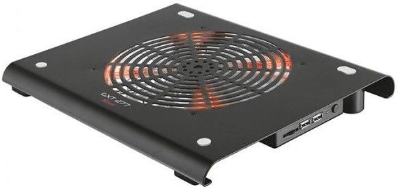 Акція на Подставка для ноутбука Trust GXT 277 Notebook Cooling Stand (19142) Black від Територія твоєї техніки