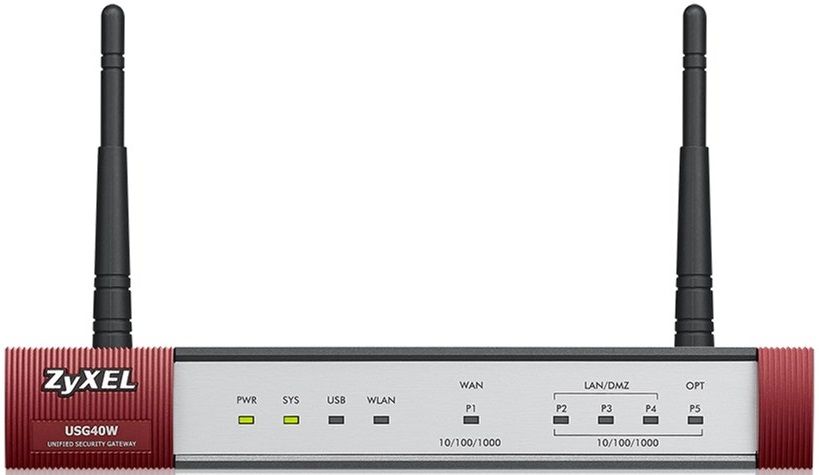 

Міжмережевий екран ZYXEL USG40W (USG40W-EU0102F)
