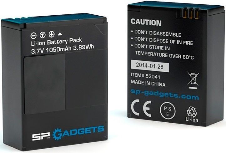 

Аккумулятор SP Gadgets 2X Battery 3.7V (53042)