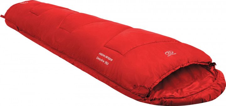 

Спальный мешок Highlander Sleepline 350 Mummy/+3°C (Left) (927538) Red