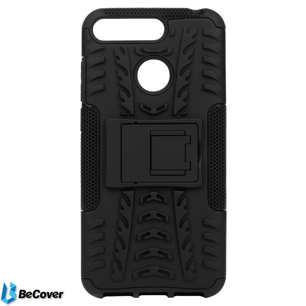 

Протиударний чохол-підставка Becover для Huawei Y6 Prime 2018 (702415) Black