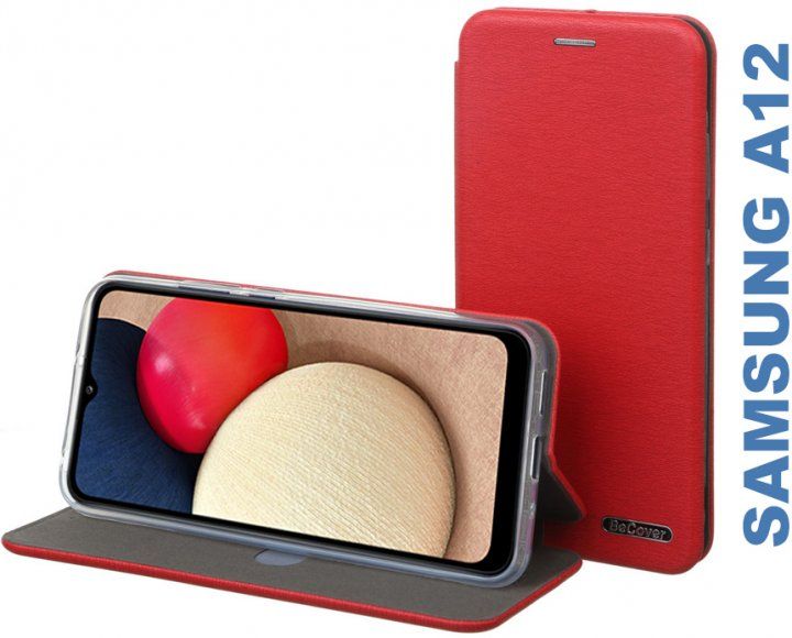 

Чохол-книжка BeCover Exclusive для Samsung Galaxy A12 SM-A125 (705738) Burgundy Red