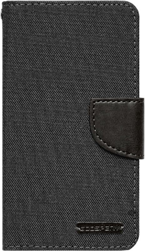 

Чохол-книжка Goospery Canvas Diary Universal 5.0 Black
