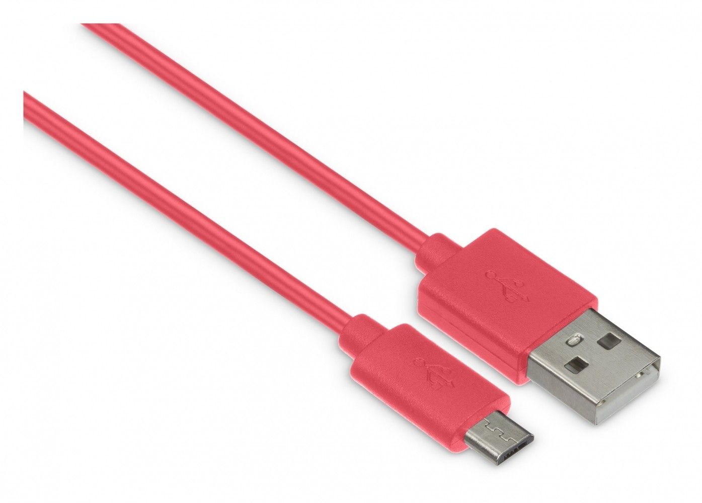 

Кабель KIT Micro USB data/Charge 1m Coral