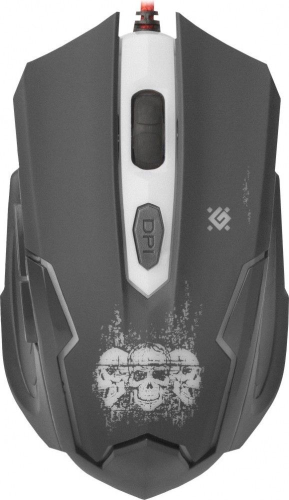 

Миша Defender Skull GM-180L USB (52180) Black