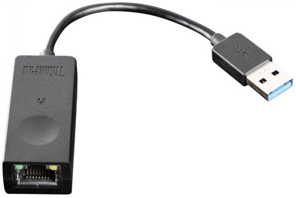 

Адаптер Lenovo ThinkPad USB 3.0 Ethernet Adapter (4X90E51405)