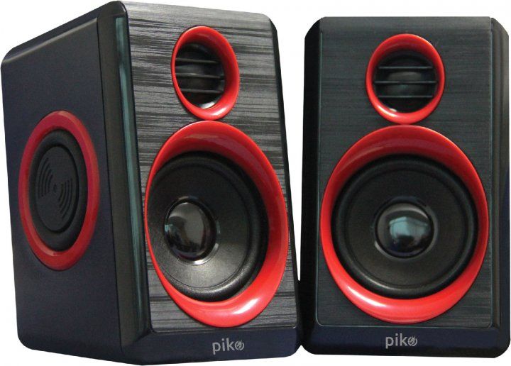 

Акустична система Piko GS-204 (1283126489433) Black-Red