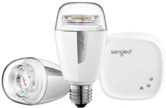 

Смарт-лампа Sengled Element Plus Starter Kit 10W Wi-Fi+ZigBee (Hub + 2xLED Light) (K-Z02-1H-2A60EUE27) White