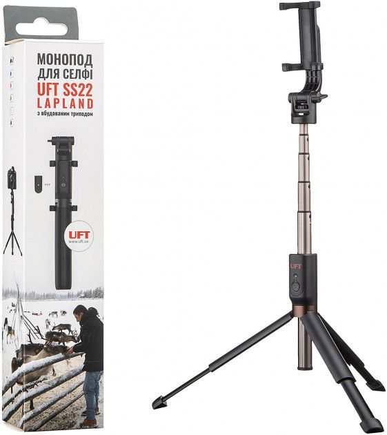 

Трипод UFT SS22 Lapland Selfie Stick Bluetooth (UFTSS22t) Black