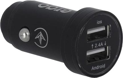 

Автомобільний зарядний пристрій Ergo ECC-224 Mini 2.4 A 2xUSB Black