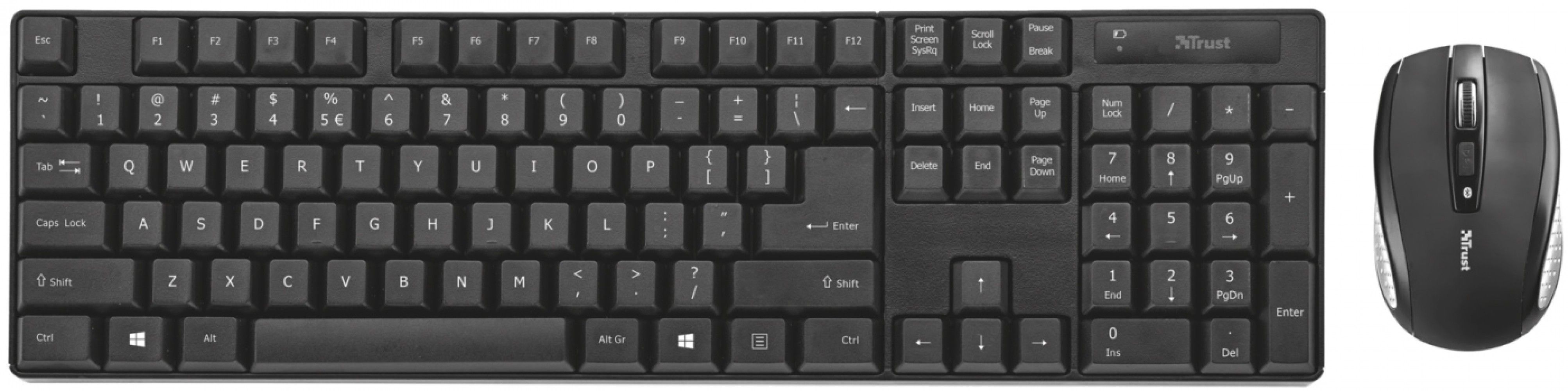 

Комплект беспроводной Trust Ximo UKR Black (21628)