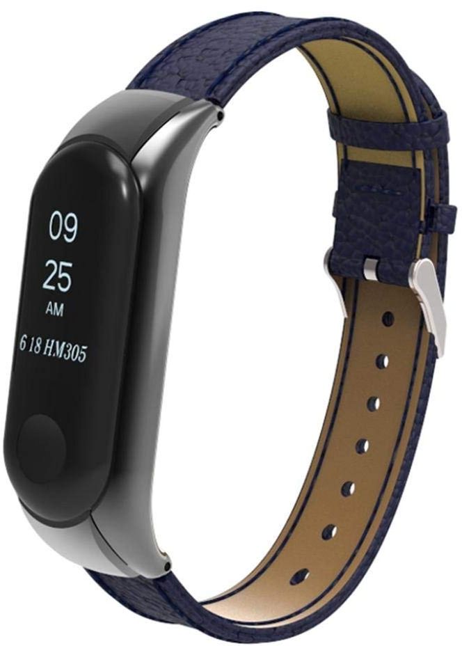 

Ремешок Armorstandart Lichee Leather Band 4303 для Xiaomi Mi Band 4/3 Matte (ARM55936) Dark Blue