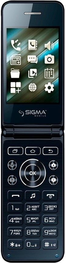 

Мобильный телефон Sigma mobile X-style 28 Flip Blue