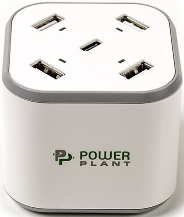 

Мережевий зарядний пристрій PowerPlant 4xUSB + Type-C 5V 8.4A (SC230112)