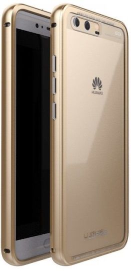 

Бампер Luphie Protection + Glass Huawei P10 Gold