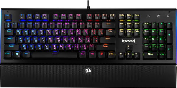 

Клавиатура Redragon Aryaman RGB USB OUTEMU Blue (75142) Black