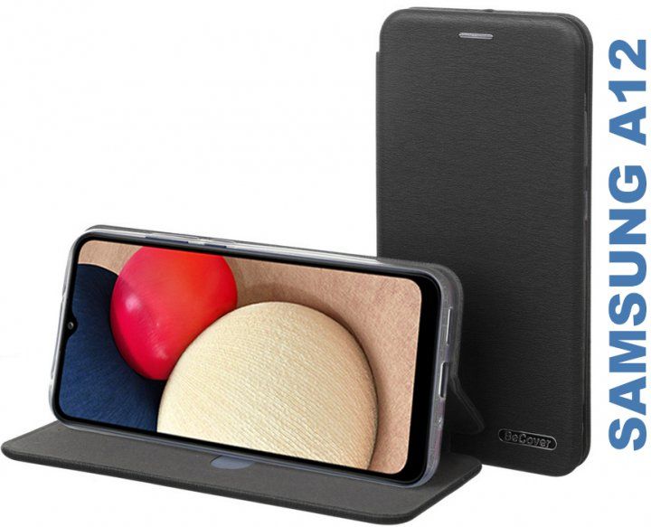 

Чохол-книжка BeCover Exclusive для Samsung Galaxy A12 SM-A125 (705737) Black
