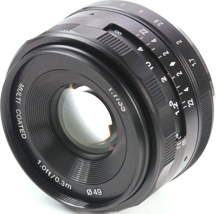 

Об'єктив Meike 35mm f/1.7 MC E-mount для Sony (MKE3517)