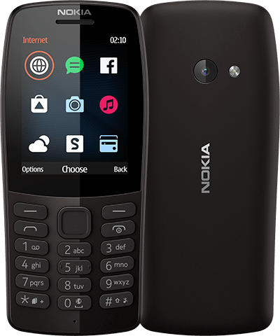 

Мобільний телефон Nokia 210 (16OTRB01A02) Black