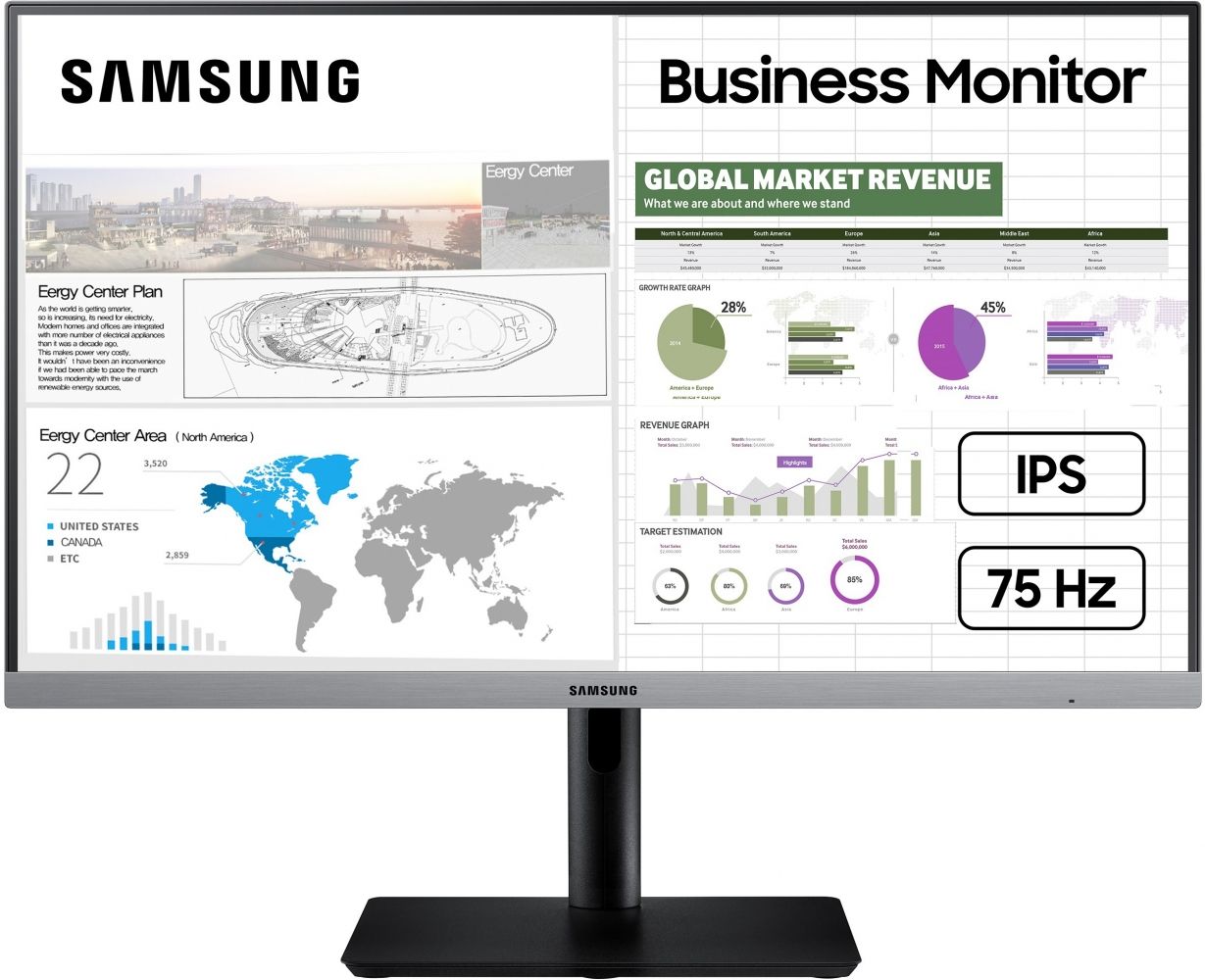 

Монітор Samsung S24R650 (LS24R650FDIXCI) Black