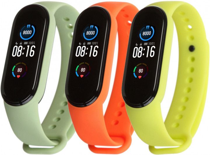 

Комплект ремешков ArmorStandart для Xiaomi Mi Band 5 (ARM57626) Neon Check