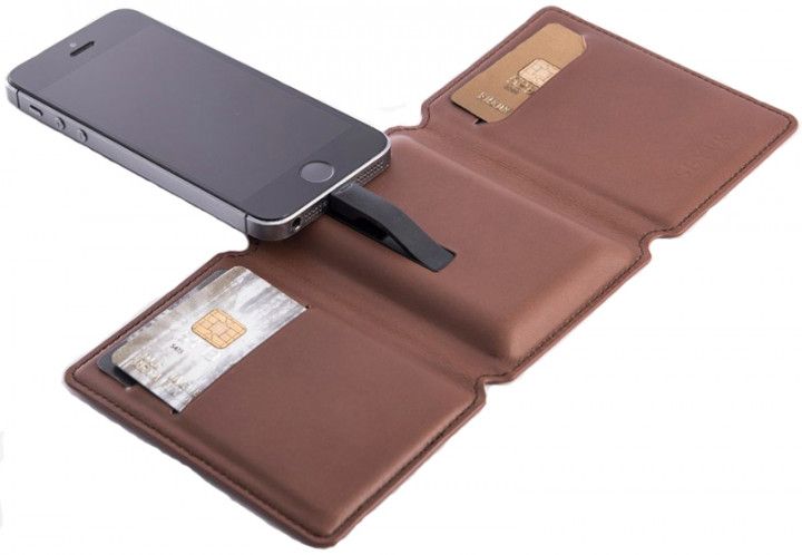 

УМБ Seyvr Leather Wallet + Lightning (ARM56829) Brown