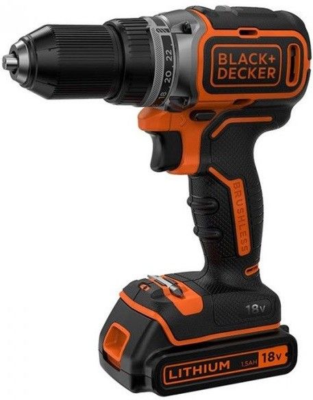

Аккумуляторная дрель-шуруповерт Black+Decker BL186KB