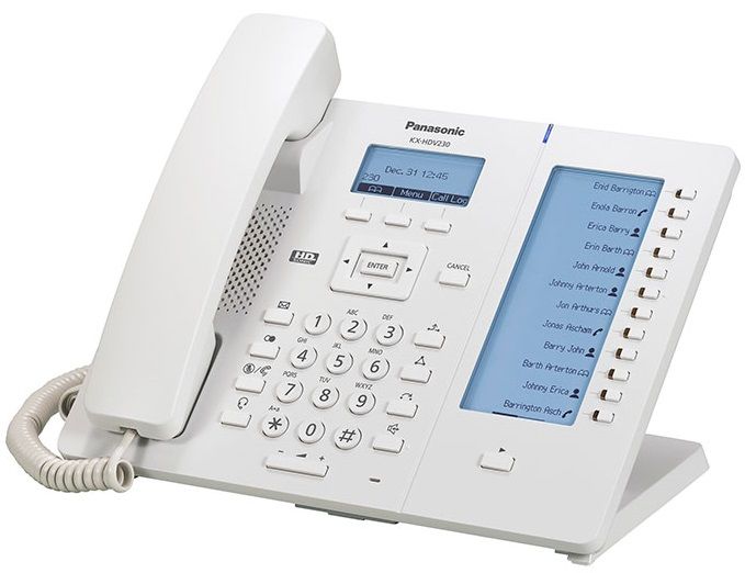 

IP-телефон Panasonic KX-HDV230 (KX-HDV230RU) White