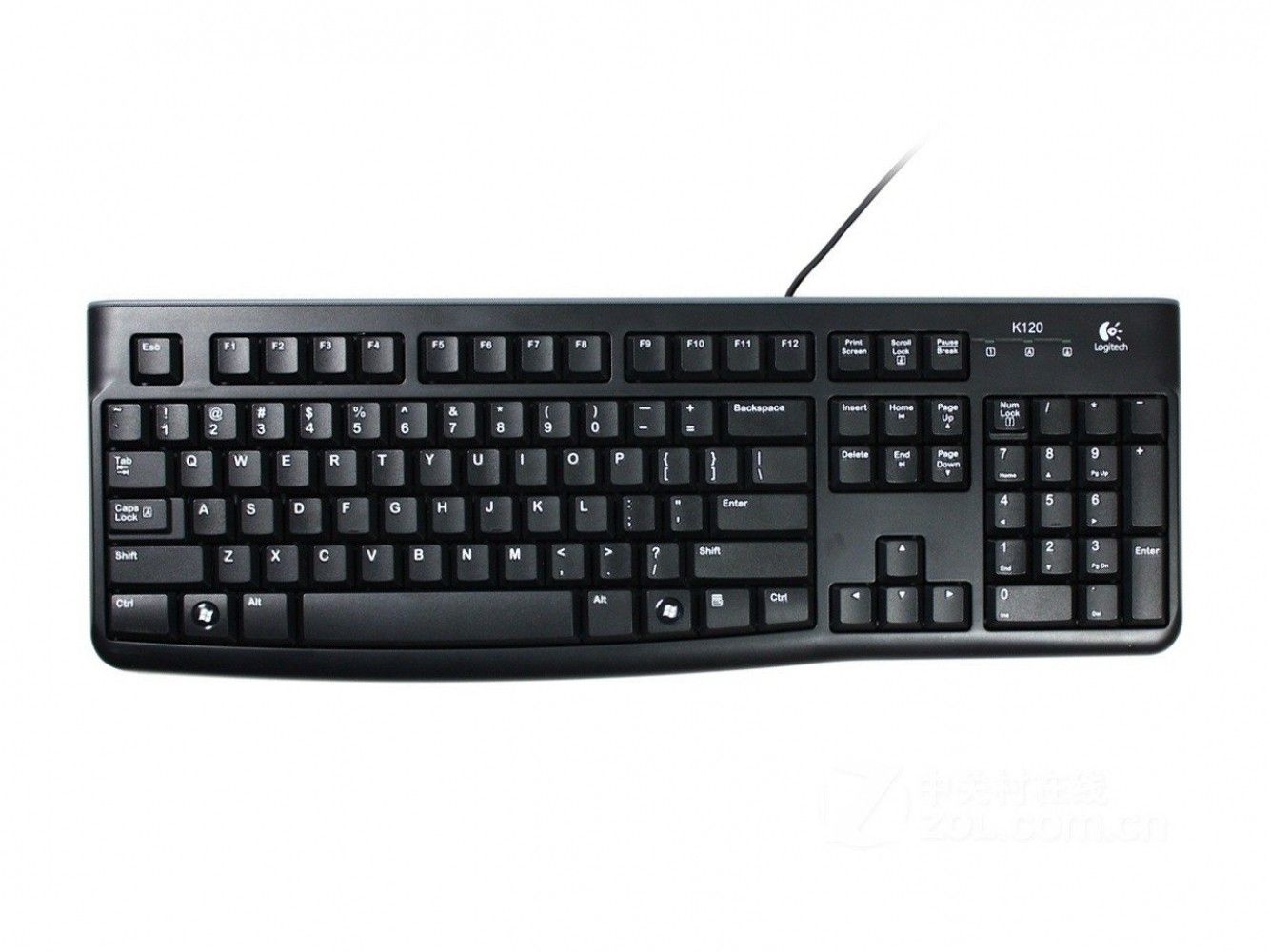 

Клавіатура дротова Logitech K120 USB Black (920-002506)