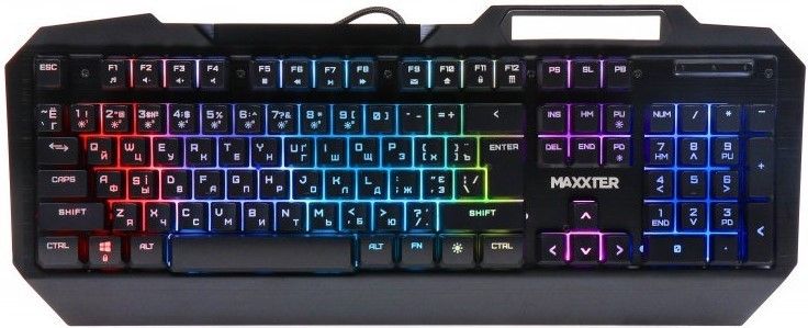 

Клавіатура дротова Maxxter KBG-201-UL USB