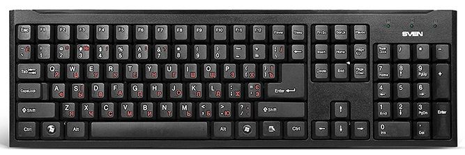 

Клавіатура SVEN STANDARD 303 POWER USB+PS/2 Black