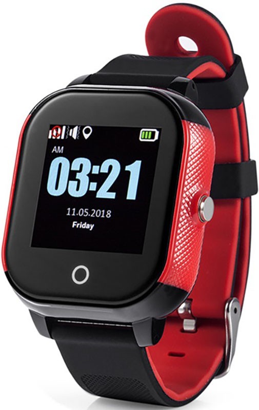 

Смарт-часы Wonlex GW700S Kid smart watch Black/Red