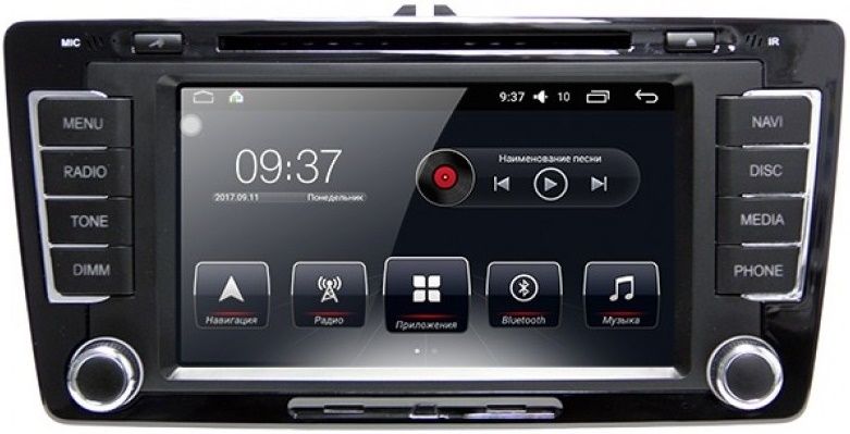

Автомагнитола штатная Audiosources T90-620A Skoda