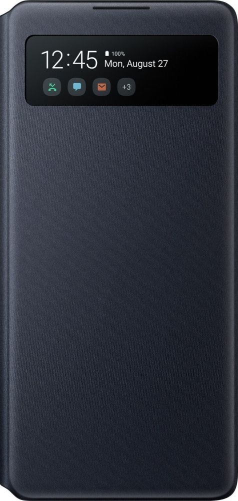 Акция на Чохол Samsung S View Wallet Cover S 10 Lite (EF-EG770PBEGRU) Black от Територія твоєї техніки